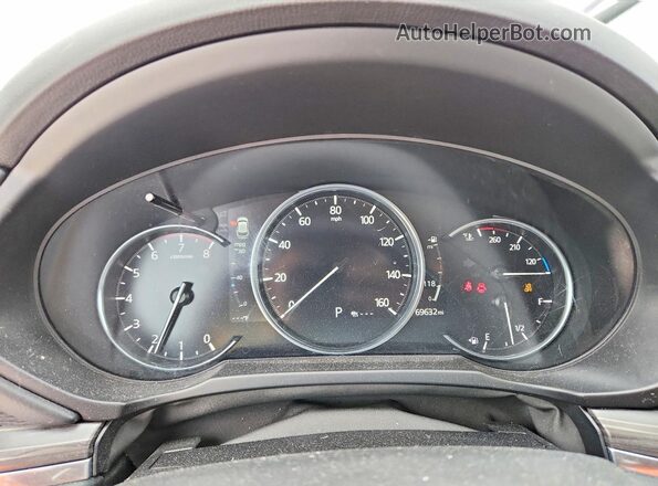 JM3KFBDM9N0525461 2022 MAZDA CX-5 Black ხელსაწყოთა პანელის ხედი