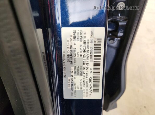 JM3KFBDMXL0856241 2020 MAZDA CX-5 Blue VIN sticker view