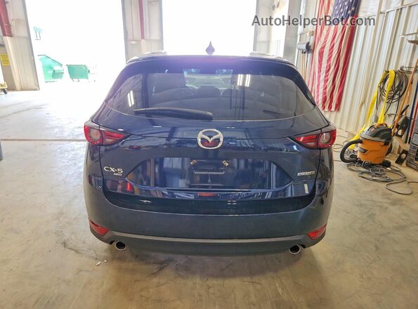 JM3KFBDMXL0856241 2020 MAZDA CX-5 Blue Rear view