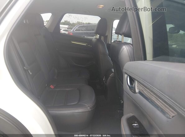 JM3KFBDMXM1308297 2021 MAZDA CX-5 White VIN კოდის სტიკერის ხედი