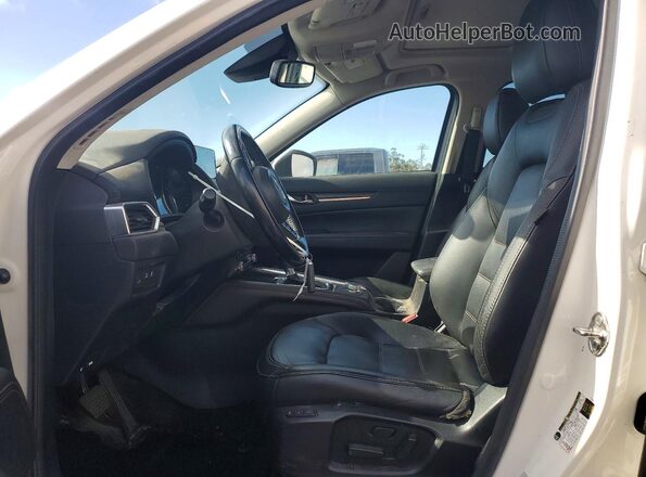JM3KFBDY1K0530653 2019 MAZDA CX-5 White Widok wnętrza z przodu