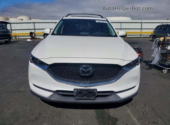 JM3KFBDY1K0530653 2019 MAZDA CX-5 White Widok z przodu