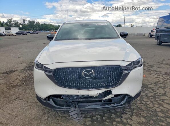 JM3KFBDY3S0576338 2025 MAZDA CX-5 White წინა ხედი