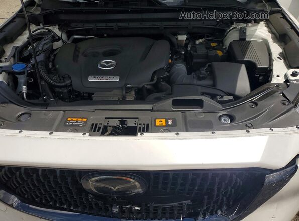 JM3KFBDY3S0576338 2025 MAZDA CX-5 White უკანა სალონის ხედი