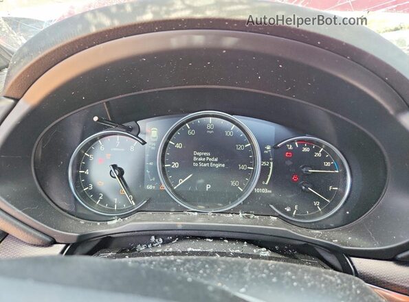 JM3KFBDY7S0579274 2025 MAZDA CX-5 Red Widok zestawu wskaźników