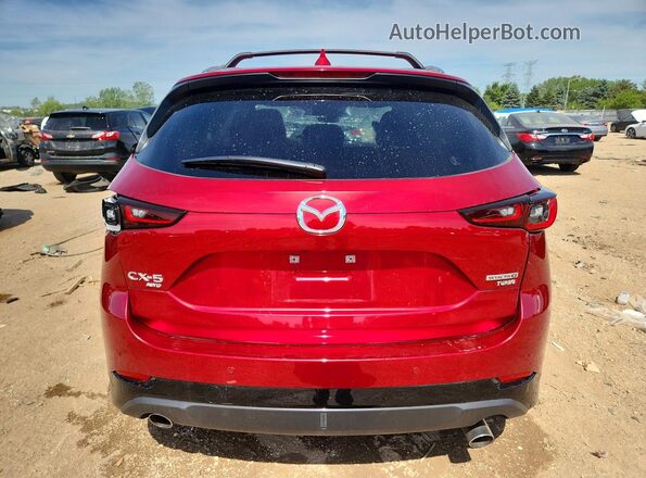 JM3KFBDY7S0579274 2025 MAZDA CX-5 Red Widok z tyłu