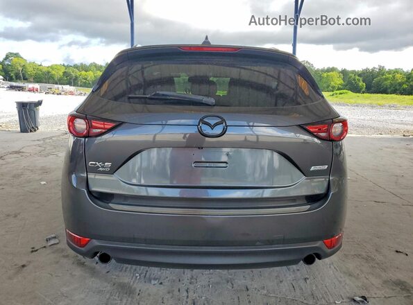 JM3KFBDYXK0626572 2019 MAZDA CX-5 Gray Rear view