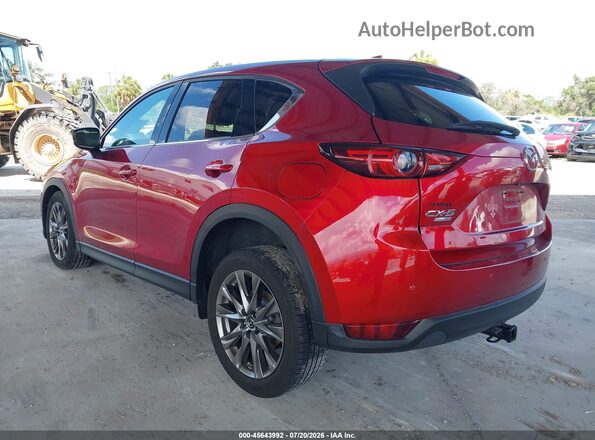 JM3KFBE25K0653706 2019 MAZDA CX-5 Red Trasero izquierdo