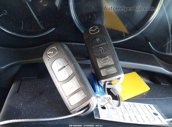 JM3KFBE25K0653706 2019 MAZDA CX-5 Red Vista del salpicadero