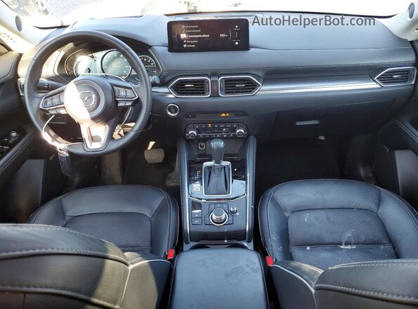 JM3KFBELXR0420231 2024 MAZDA CX-5 Gray Widok deski rozdzielczej