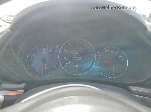 JM3KFBEM2N0645035 2022 MAZDA CX-5 White Вид щитка приладів