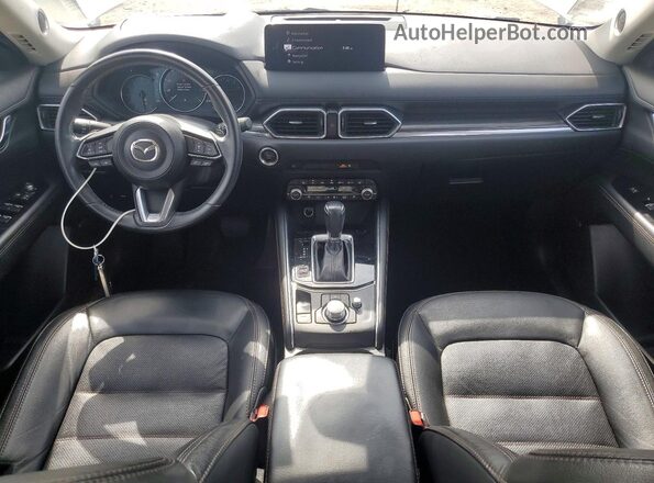 JM3KFBEM2N0645035 2022 MAZDA CX-5 White Вид панелі приладів