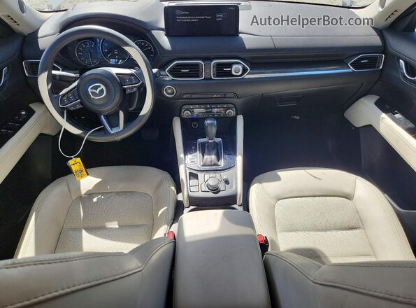 JM3KFBEM2P0151910 2023 MAZDA CX-5 White Առջևի վահանակի տեսք