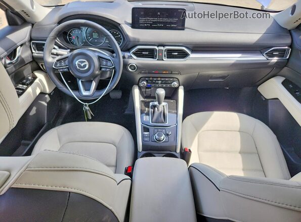 JM3KFBEM3S0807346 2025 MAZDA CX-5 Blue Dashboard view