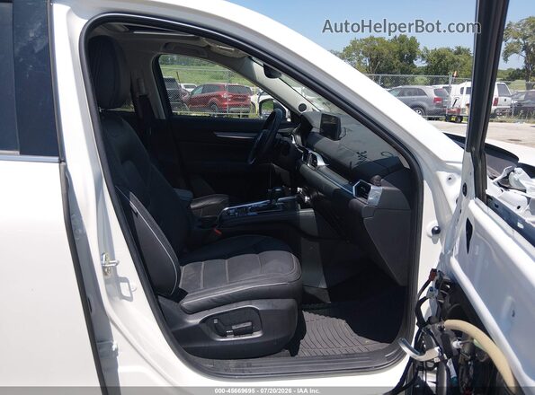 JM3KFBEM4S0551802 2025 MAZDA CX-5 White Widok wnętrza z przodu