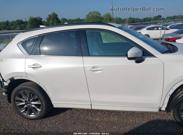 JM3KFBEM4S0735072 2025 MAZDA CX-5 White Widok wnętrza z tyłu
