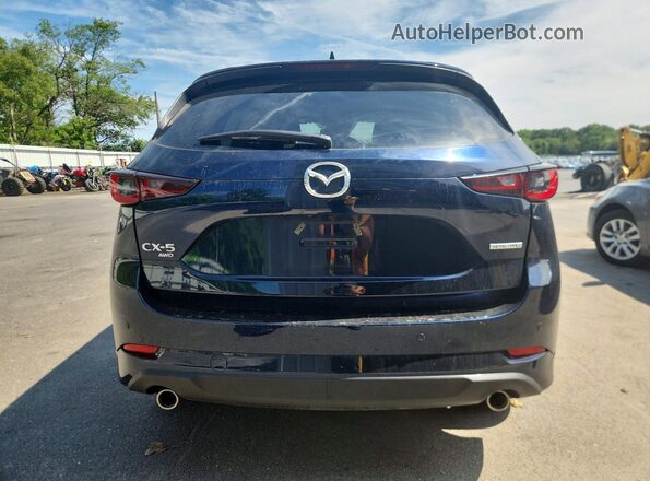 JM3KFBEM5S0602563 2025 MAZDA CX-5 Blue Widok z tyłu