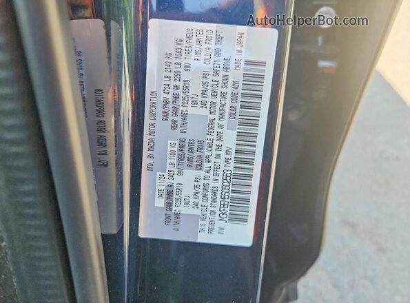 JM3KFBEM5S0602563 2025 MAZDA CX-5 Blue Widok wnętrza 360 stopni