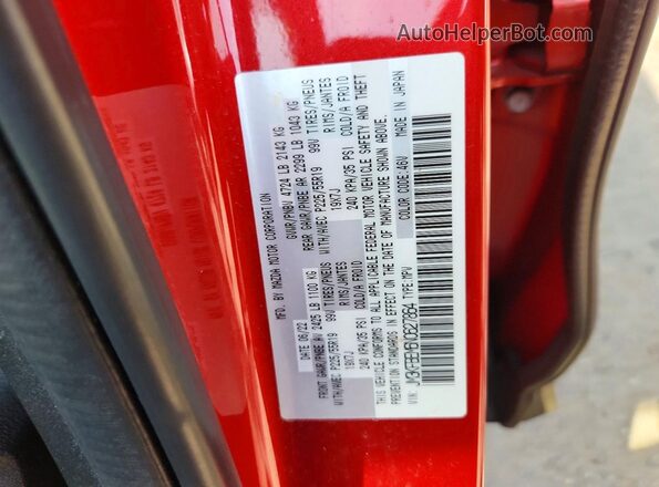 JM3KFBEM6N0627864 2022 MAZDA CX-5 Red სალონის 360-გრადუსიანი ხედი