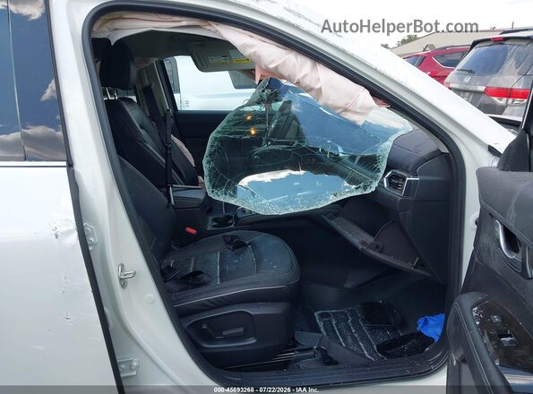 JM3KFBEM8S0776367 2025 MAZDA CX-5 White Widok wnętrza z przodu
