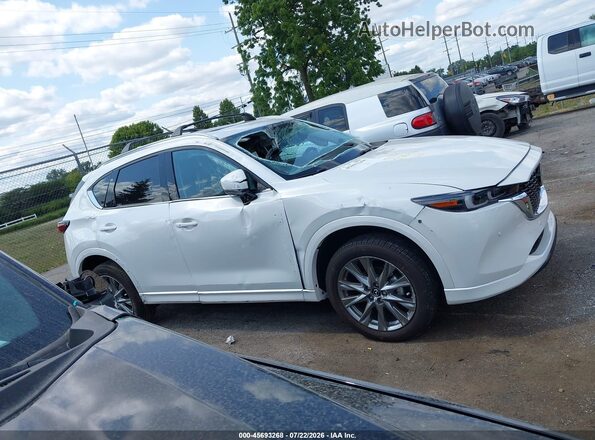 JM3KFBEM8S0776367 2025 MAZDA CX-5 White Widok zestawu wskaźników