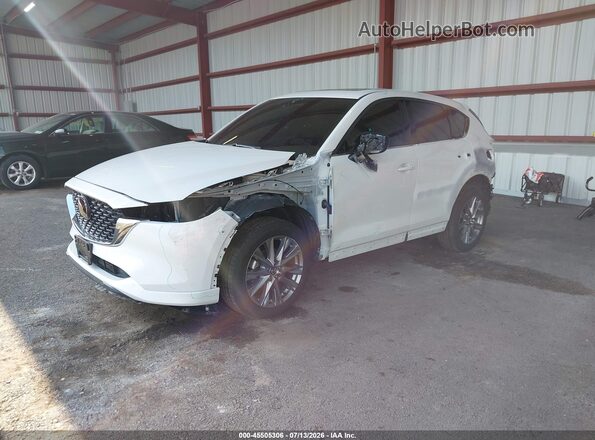 JM3KFBEM9R0361522 2024 MAZDA CX-5 White Առջևի ձախ երեք քառորդ տեսարան
