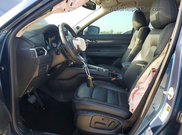 JM3KFBEMXP0193774 2023 MAZDA CX-5 Blue Widok wnętrza z przodu