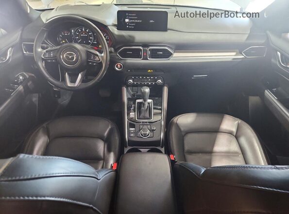 JM3KFBEY0M0469622 2021 MAZDA CX-5 Gray Dashboard view