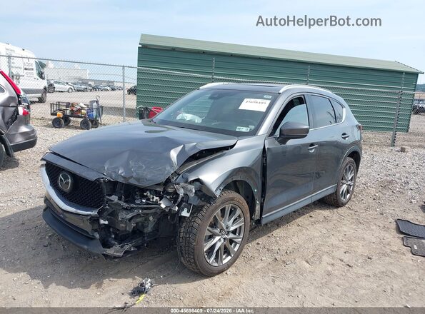 JM3KFBEY1K0594352 2019 MAZDA CX-5 Серый Передняя левая четверть
