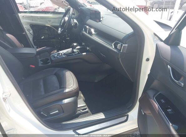 JM3KFBEY1M0384501 2021 MAZDA CX-5 White Widok wnętrza z przodu