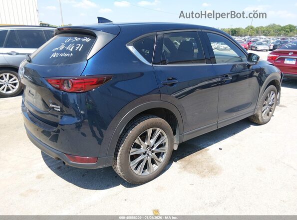 JM3KFBEY1M0429033 2021 MAZDA CX-5 Синий Задняя правая четверть