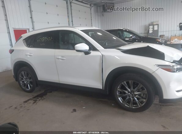 JM3KFBEY2M0429882 2021 MAZDA CX-5 White უკანა სალონის ხედი