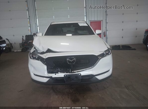 JM3KFBEY2M0429882 2021 MAZDA CX-5 White ხელსაწყოთა პანელის ხედი
