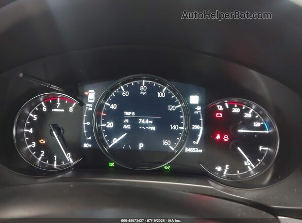 JM3KFBEY2M0429882 2021 MAZDA CX-5 White უკანა სავარძლების ხედი