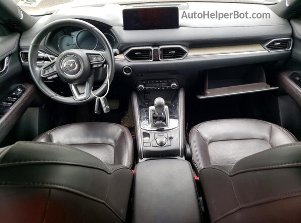 JM3KFBEY2M0454328 2021 MAZDA CX-5 Silver Dashboard view