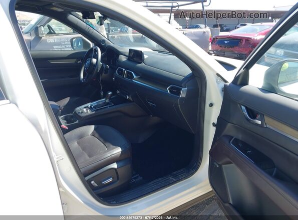JM3KFBEY4K0564102 2019 MAZDA CX-5 White Widok wnętrza z przodu