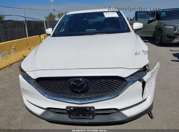 JM3KFBEY4K0564102 2019 MAZDA CX-5 White Widok zestawu wskaźników