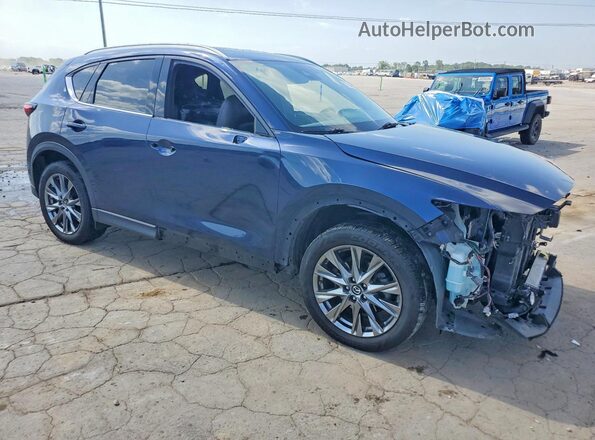 JM3KFBEY4K0610835 2019 MAZDA CX-5 Blue Առջևի աջ
