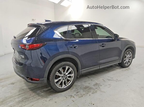 JM3KFBEY4M0390504 2021 MAZDA CX-5 Blue Tył prawy