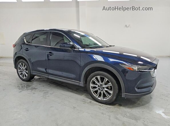 JM3KFBEY4M0390504 2021 MAZDA CX-5 Blue Przód prawy