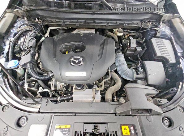 JM3KFBEY4M0390504 2021 MAZDA CX-5 Blue Widok komory silnika