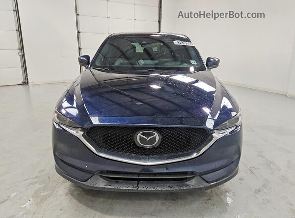 JM3KFBEY4M0390504 2021 MAZDA CX-5 Blue Widok z przodu