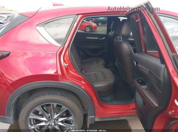 JM3KFBEY5L0755268 2020 MAZDA CX-5 Maroon Vista de la etiqueta del VIN