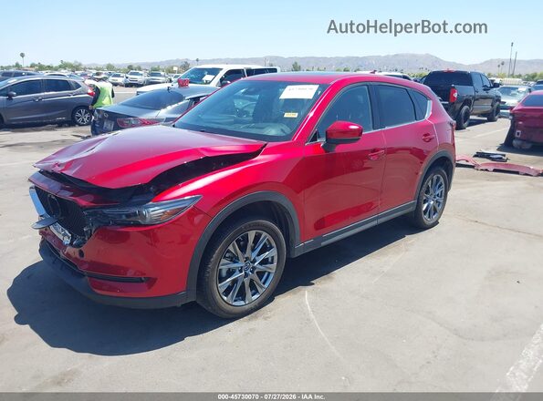 JM3KFBEY5L0755268 2020 MAZDA CX-5 Maroon Vista tres cuartos delantera izquierda