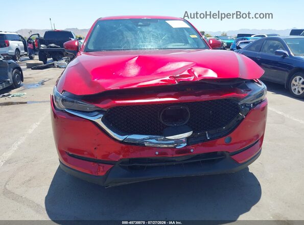 JM3KFBEY5L0755268 2020 MAZDA CX-5 Maroon Vista del cuadro de instrumentos