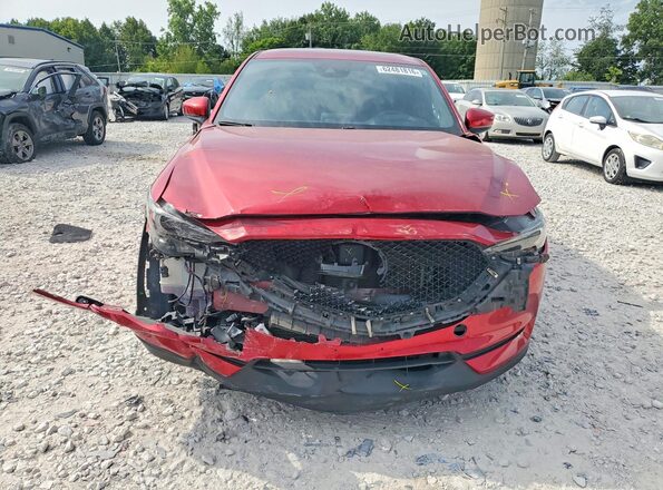 JM3KFBEY8K0689717 2019 MAZDA CX-5 Red Widok z przodu