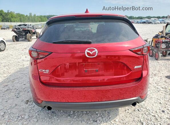 JM3KFBEY8K0689717 2019 MAZDA CX-5 Red Widok z tyłu