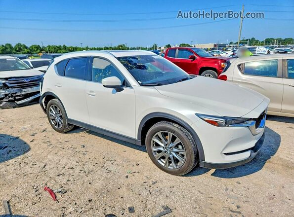 JM3KFBEY9K0519933 2019 MAZDA CX-5 White Przód prawy