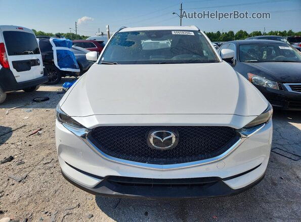 JM3KFBEY9K0519933 2019 MAZDA CX-5 White Widok z przodu