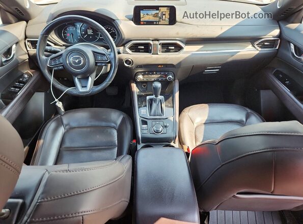 JM3KFBEY9K0519933 2019 MAZDA CX-5 White Widok deski rozdzielczej